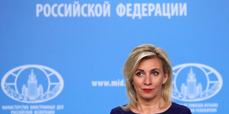 The official representative of the Russian Foreign Ministry Maria Zakharova