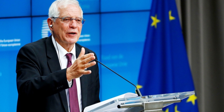 The head of EU diplomacy, Josep Borrell