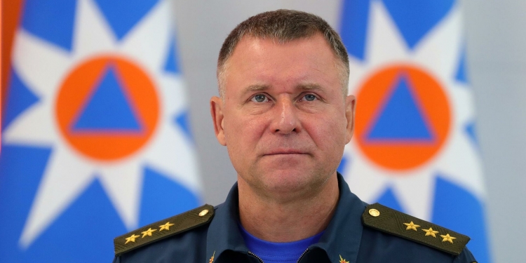 Russian Minister of Emergency Situations and Civil Defense (EMERCOM) Yevgeny Zinichev