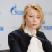 Elena Burmistrova, deputy chairman of the board of Gazprom and head of Gazprom Export