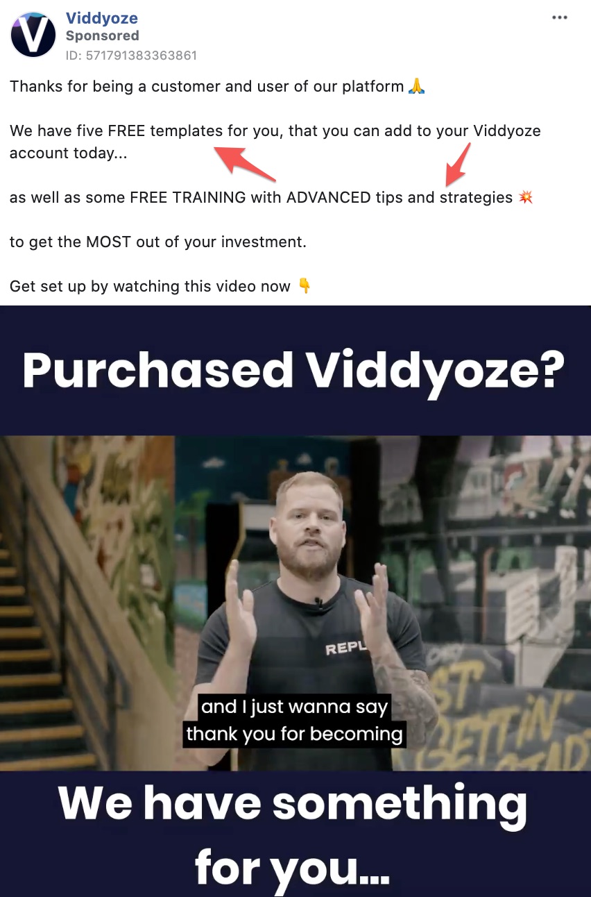 viddyoze facebook ad