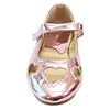 Giày búp bê bé gái khoét trái tim up&go b01-342-pik - hồng - ảnh sản phẩm 3