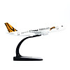 Mô hình máy bay trưng bày airbus a320 tiger airlines everfly trắng cam - ảnh sản phẩm 5
