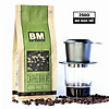 Cà phê bột gói 250g robusta - bm ban mê - hái chín rang mộc - nguyên chất - ảnh sản phẩm 2