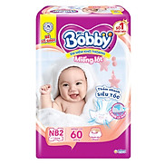 Miếng lót Bobby Newborn 2 - 60 miếng cho bé 1 tháng tuổi