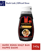 Nước Dùng Happo Dashi Nhật Bản Cao Cấp Vị đậm - Dashi Lab - 340g chai