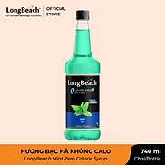 Siro Không Calo Hương Bạc Hà - LongBeach Mint Zero Calorie Concentrated
