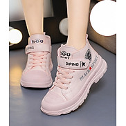 Giày bốt bé gái - Giày cao cổ bé gái phong cách Hàn Quốc - Mẫu mới TTV75