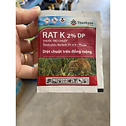 2 Gói thuốc diệt chuột RAT K 2% DP 10g