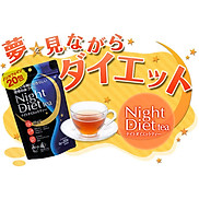Combo 2 Gói Trà Giảm Cân Thảo Mộc Ban Đêm Night Diet Tea Orihiro Nhật Bản