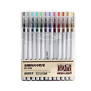 Bút bi nước 12 màu Baoke PC3708