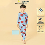 Bộ đồ dài tay mặc nhà cotton mịn cho bé trai U1014- Unifriend Hàn Quốc