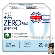 Băng vệ sinh hàng ngày siêu thấm hút KleanNara Zero Hàn Quốc 18cmx20 miếng