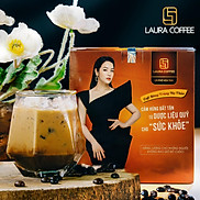 Cà phê hòa tan cao cấp Laura Coffee Đông Trùng Hạ Thảo Nhật Kim Anh hộp 10