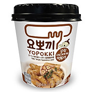 Bánh Gạo Young Poong Topokki Vị Xốt Tỏi Nhập Khẩu Hàn Quốc Dạng Ly 120g ly