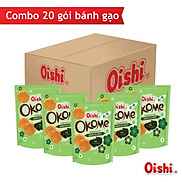 Combo 20 gói Oishi Bánh Gạo Nhật Vị Tảo Biển Okome 100g gói
