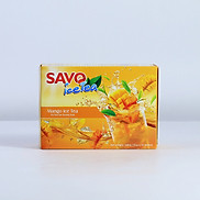 Trà SAVO Ice Tea Xoài  Mango Ice Tea - Hộp 16 gói x 15gr