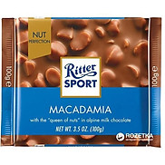 Combo 6 thanh Chocolate Ritter Sport Macadamia 100gr