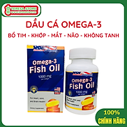 Dầu Cá Omega 3 Mỹ Fish Oil Giúp Bổ Mắt, Não, Tim