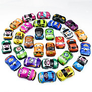 Bộ 41 mô hình xe Ô Tô Mini bánh đà chạy cót làm đồ chơi cho bé 3 tuổi có