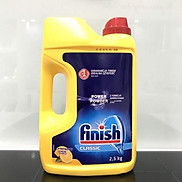 Bột rửa chén FINISH hương chanh 2.5kg - Dành cho máy rửa chén