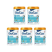 Combo 5 lon sữa OraCare Kidslon 900g