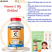 Vitamin C Kirkland Signature Mỹ tăng sức đề kháng, sáng da, mờ thâm
