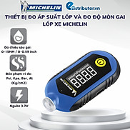 Đồng hồ đo áp suất lốp đo độ mòn lốp gai điện tử tích hợp sạc usb Michelin