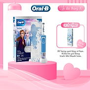 Bàn chải đánh răng điện trẻ em Oral-B Pro D100 Frozen-Hàng chính hãng