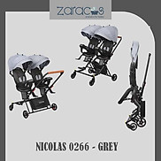 Xe đẩy sinh đôi cho bé Zaracos Nicolas 0266