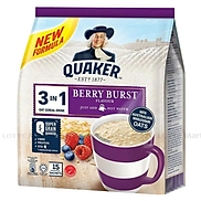 Thức Uống Yến Mạch Quaker 3in1 - Vị Berry Burst 450g