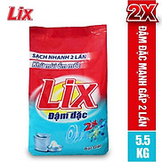 Bột giặt Lix Extra đậm đặc 5.5Kg ED550 - Tẩy sạch vết bẩn cực mạnh
