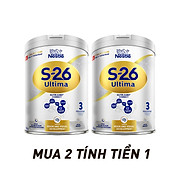 Mua 2 tính tiền 1 Sữa dinh dưỡng công thức S-26 ULTIMA 3 750G với hợp chất