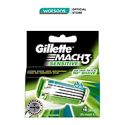 Lưỡi Dao Cạo Gillette Mach3 Sensitive 4 Cái