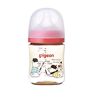 Bình sữa Pigeon PPSU Plus thế hệ III phiên bản Nhật hình Gấu