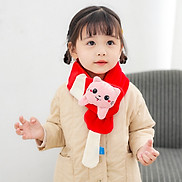 Khăn mèo con khăn quàng cổ cho bé gái 1-6 tuổi nhiều màu