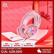 Headphone Dareu EH469 7.1 Pink - Gear Hồng Siêu Đẹp - Hàng Chính Hãng