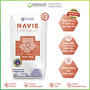 Lốc 3 Hộp thực phẩm dinh dưỡng y học Navie Omega X2
