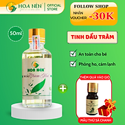 Tinh dầu Tràm Huế nguyên chất 50ml - Hoa Nén - Chuẩn VietGAP - Vegan