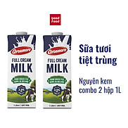Combo 2 hộp Sữa tươi nguyên chất tiệt trùng không đường Avonmore UHT Full