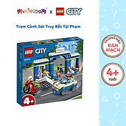 Đồ Chơi Lắp Ráp LEGO City Trạm Cảnh Sát Truy Bắt Tội Phạm 60370 172 chi