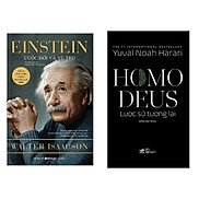Combo 2 Cuốn Sách Hay Einstein - Cuộc Đời Và Vũ Trụ + Homo Deus