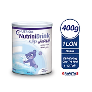 Sữa Nutrinidrink Vị Vanila 400g Chính Hãng Nutricia Dành Cho Trẻ Từ 1 Tuổi