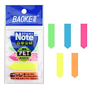 Giấy phân trang Sticky Note 5 màu Baoke TZ5007 5006, 100 tờ