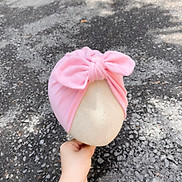 Mũ turban hồng baby MTB91 Mimo Baby