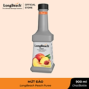 Mứt Đào - LongBeach Peach Fruit Based Preparation 900 ml