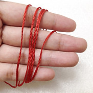 20m dây chỉ đỏ 1mm làm vòng tay handmade