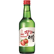 Rượu Soju Hàn Quốc Jinro Strawberry 13% 360ml Không Hộp