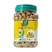 3 món hạt điều hũ 454g DGfoods Roasted cashew Roasted cashew without skin