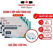 Khẩu Trang Y Tế TENAMYD FM-N95 Respirator Mask Ngăn Ngừa Khói Bụi, Ô Nhiễm